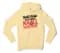 Paakaththana Porra Indha Kaali Oda Aatatha (Black) Men/Unisex Hoodie in Light Yellow Color